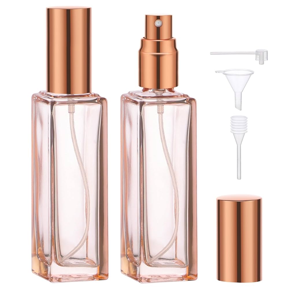 Amazon.co.jp: Segbeauty アトマイザー 20ml 2個入り ガラス製